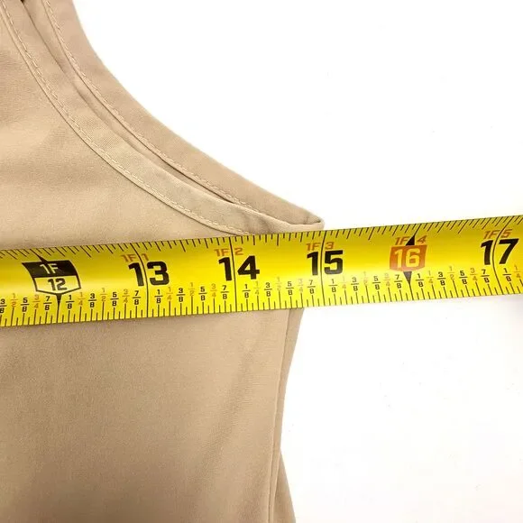 Commando Classic Mini Cami Slip Shapewear Beige Made in USA Compression M/L - Picture 8 of 10